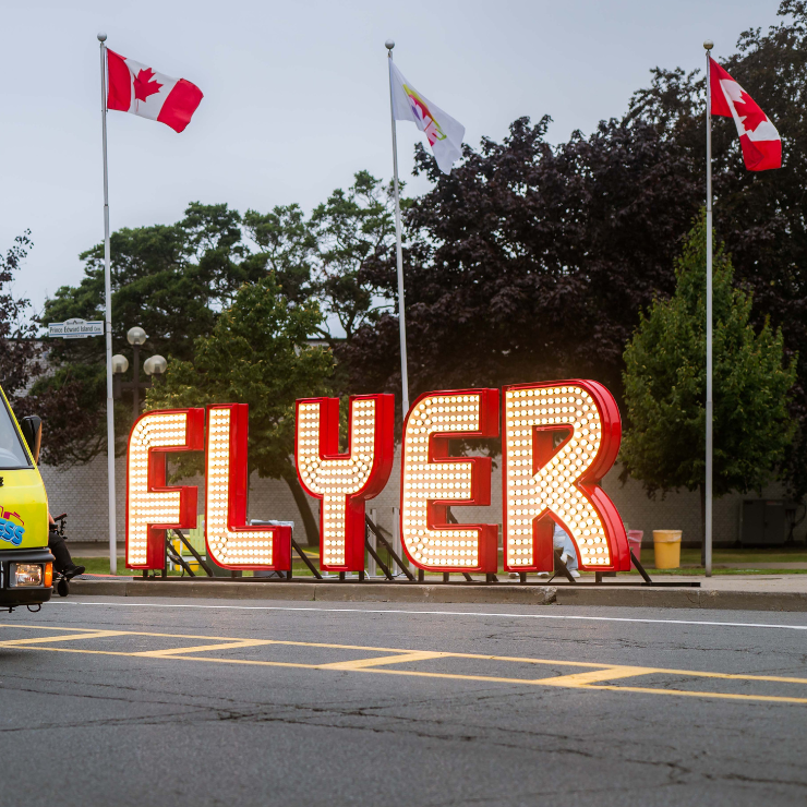 Flyer light Sign